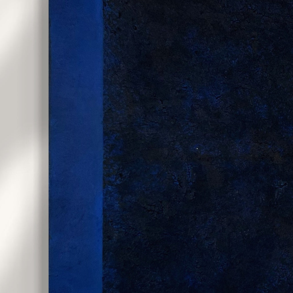 Luminous Blue Cube