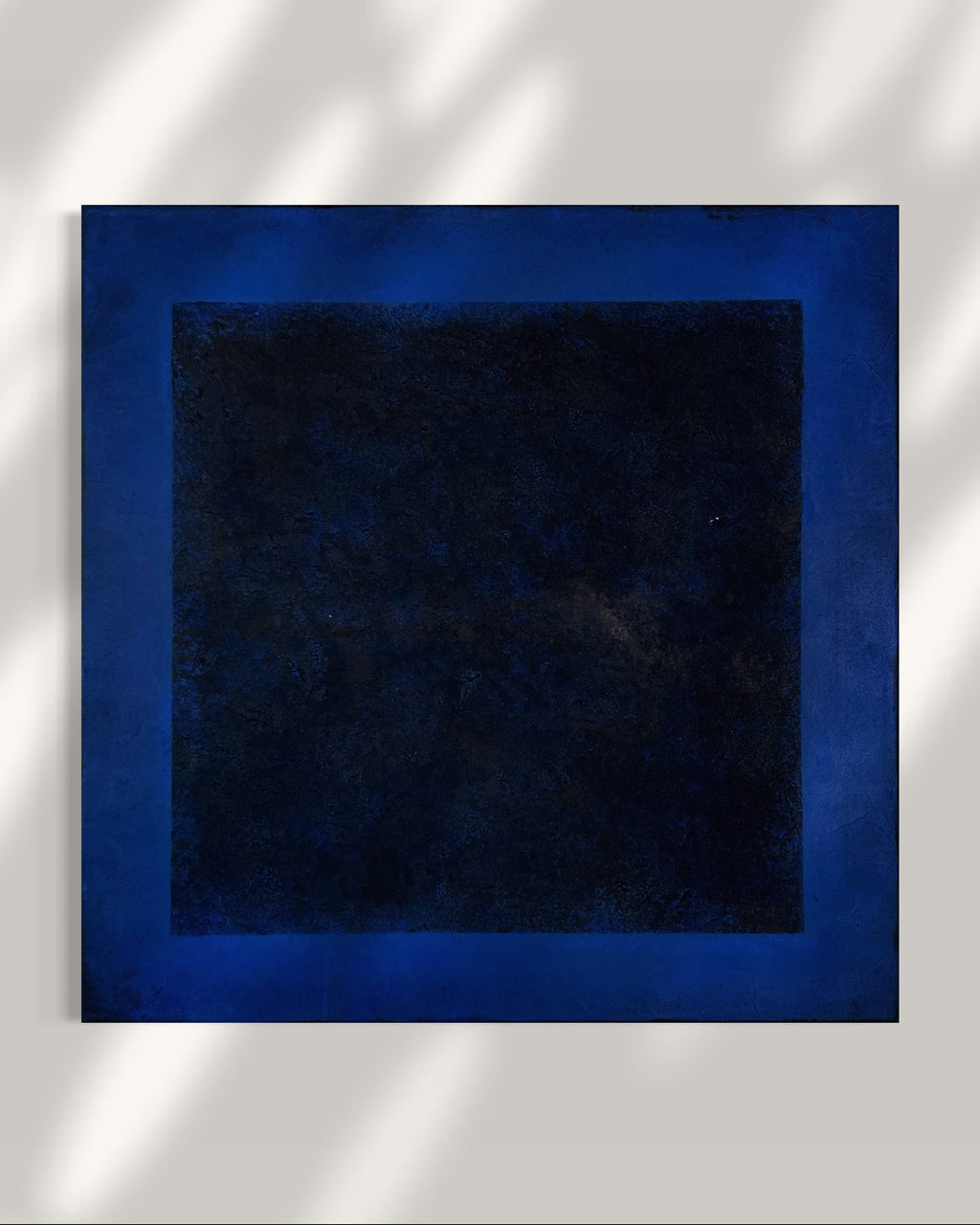 Luminous Blue Cube