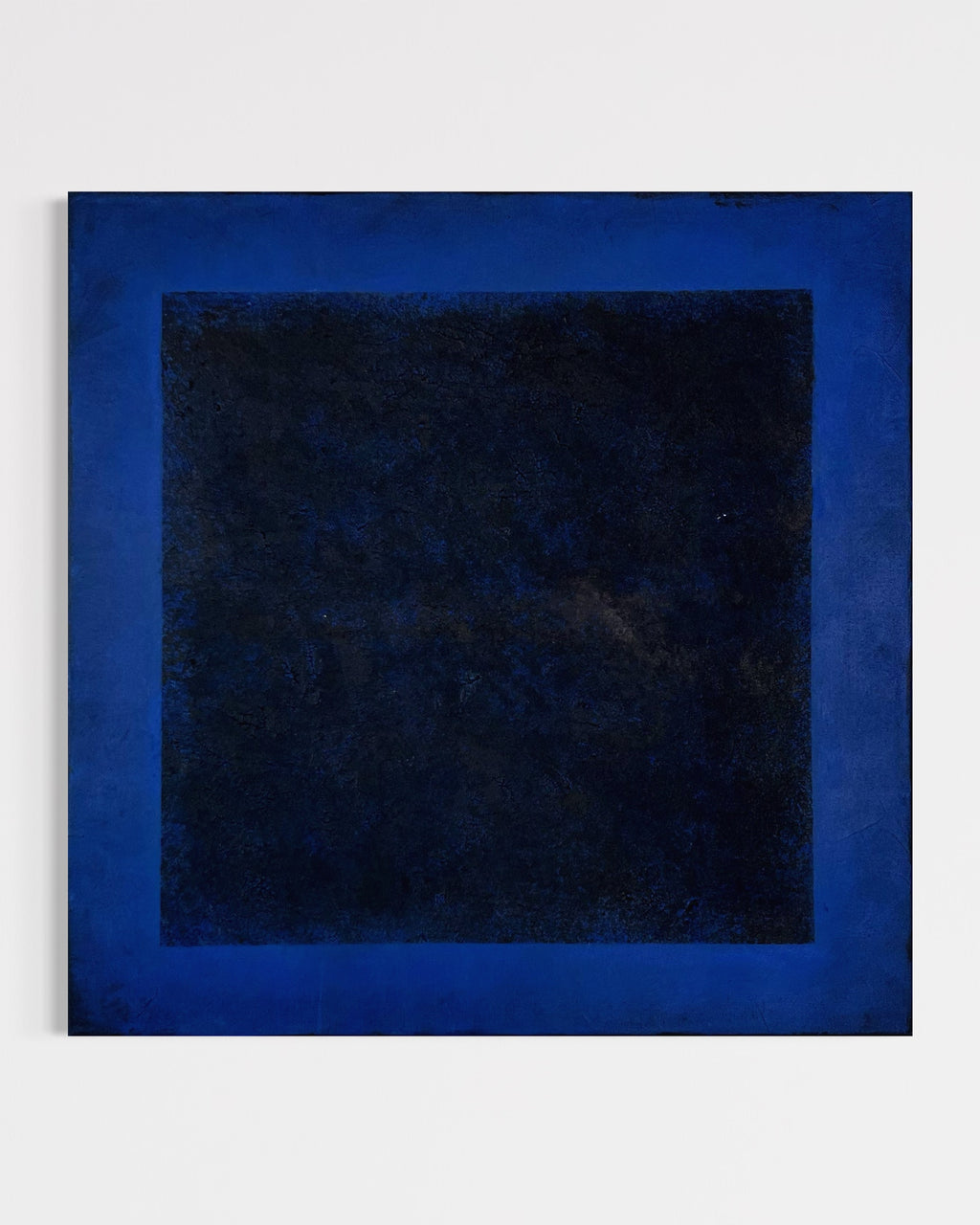 Luminous Blue Cube