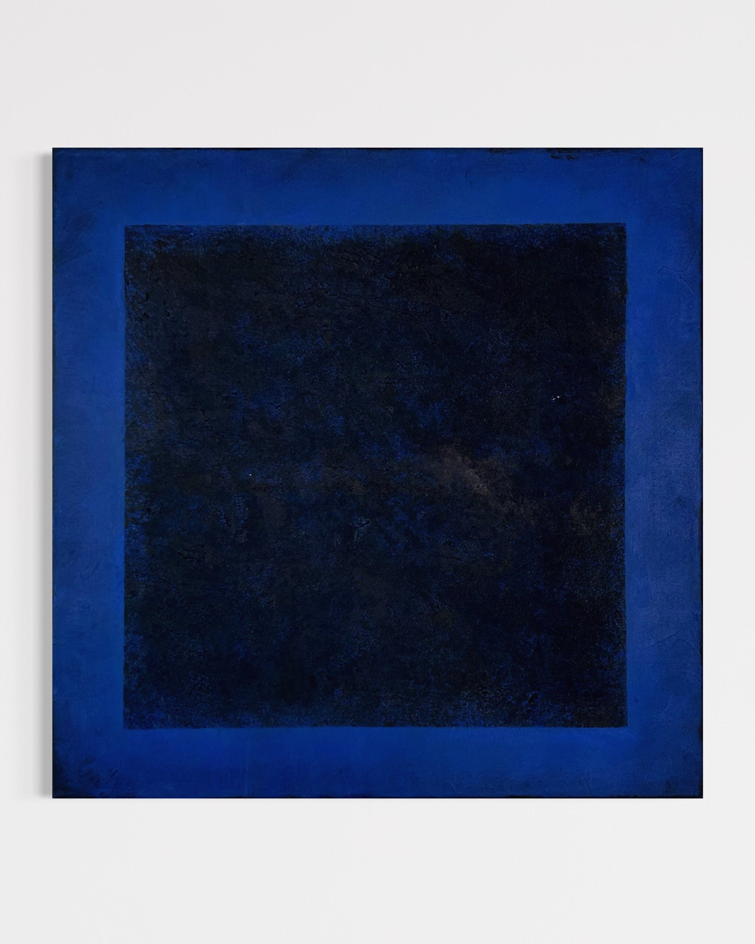 Luminous Blue Cube